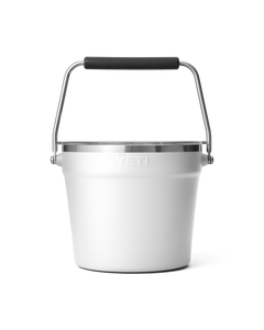 Rambler 7.6L Beverage Bucket with Lid in White