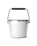 Rambler 7.6L Beverage Bucket with Lid in White