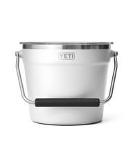 Rambler 7.6L Beverage Bucket with Lid in White