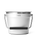 Rambler 7.6L Beverage Bucket with Lid in White