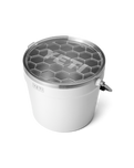Rambler 7.6L Beverage Bucket with Lid in White