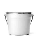 Rambler 7.6L Beverage Bucket with Lid in White