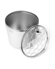 Rambler 7.6L Beverage Bucket with Lid in White