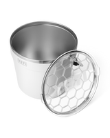 Rambler 7.6L Beverage Bucket with Lid in White
