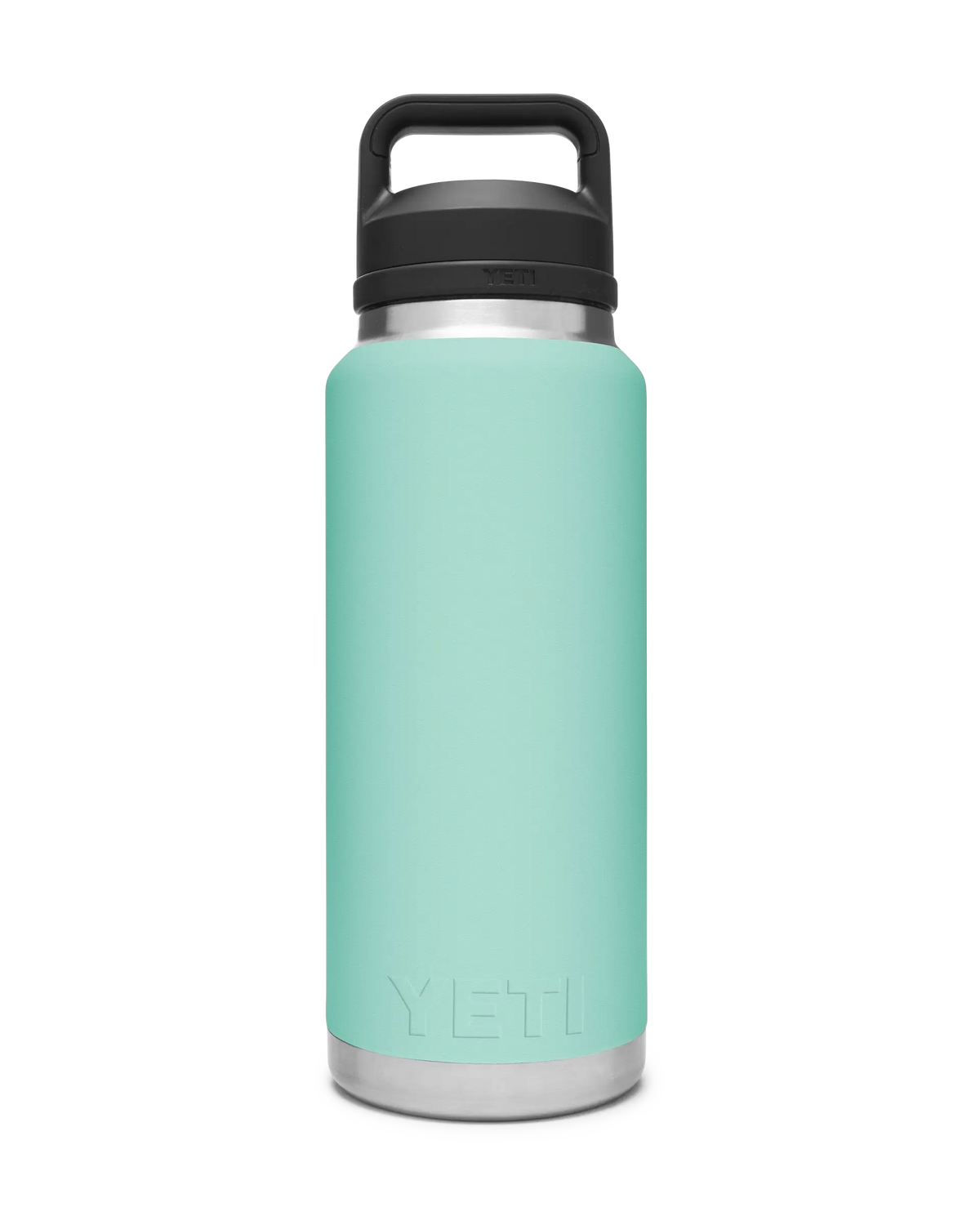 The Yeti Rambler 36oz Bottle with Chug Cap in Seafoam