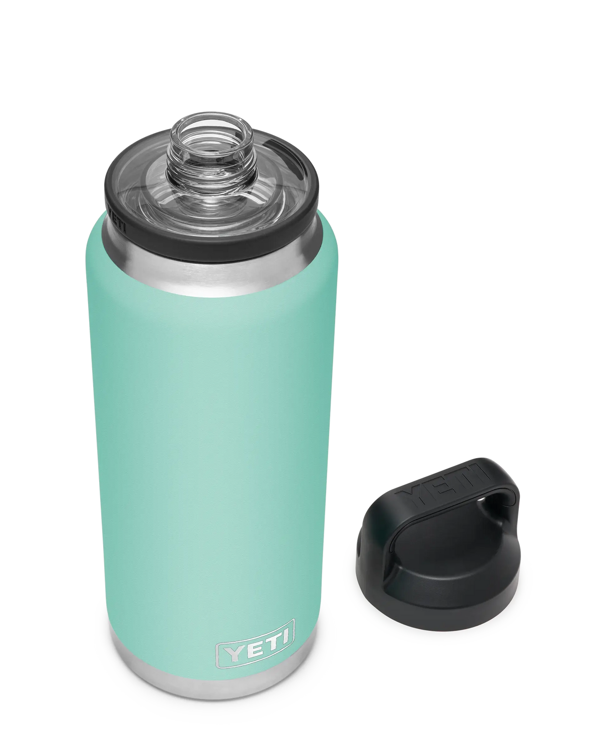 The Yeti Rambler 36oz Bottle with Chug Cap in Seafoam