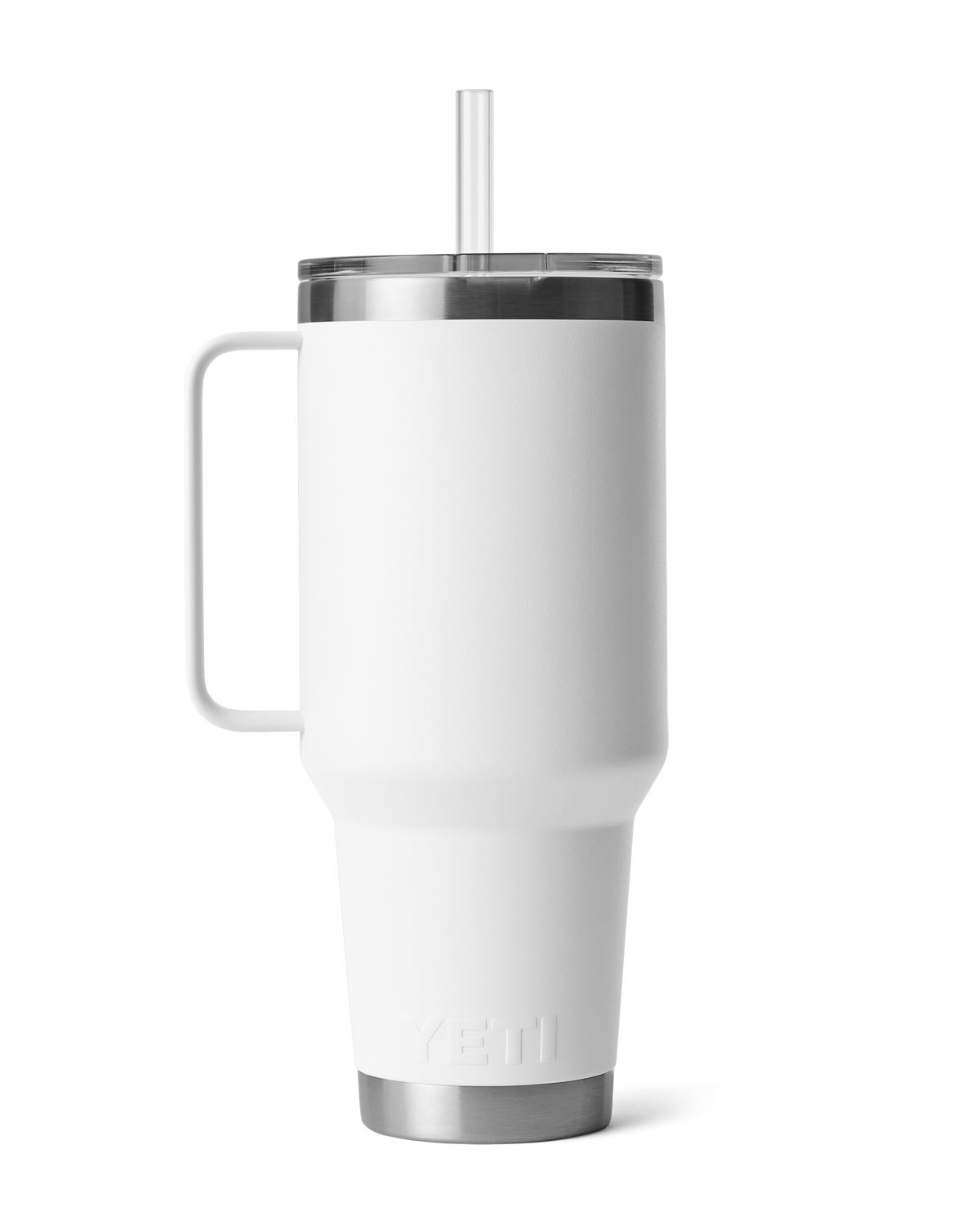 Rambler 42oz Straw Mug in White
