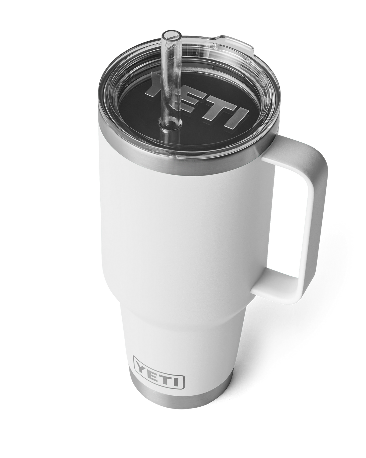 Rambler 42oz Straw Mug in White