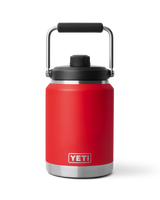 The Yeti Rambler 1/2 Gallon Jug in Rescue Red