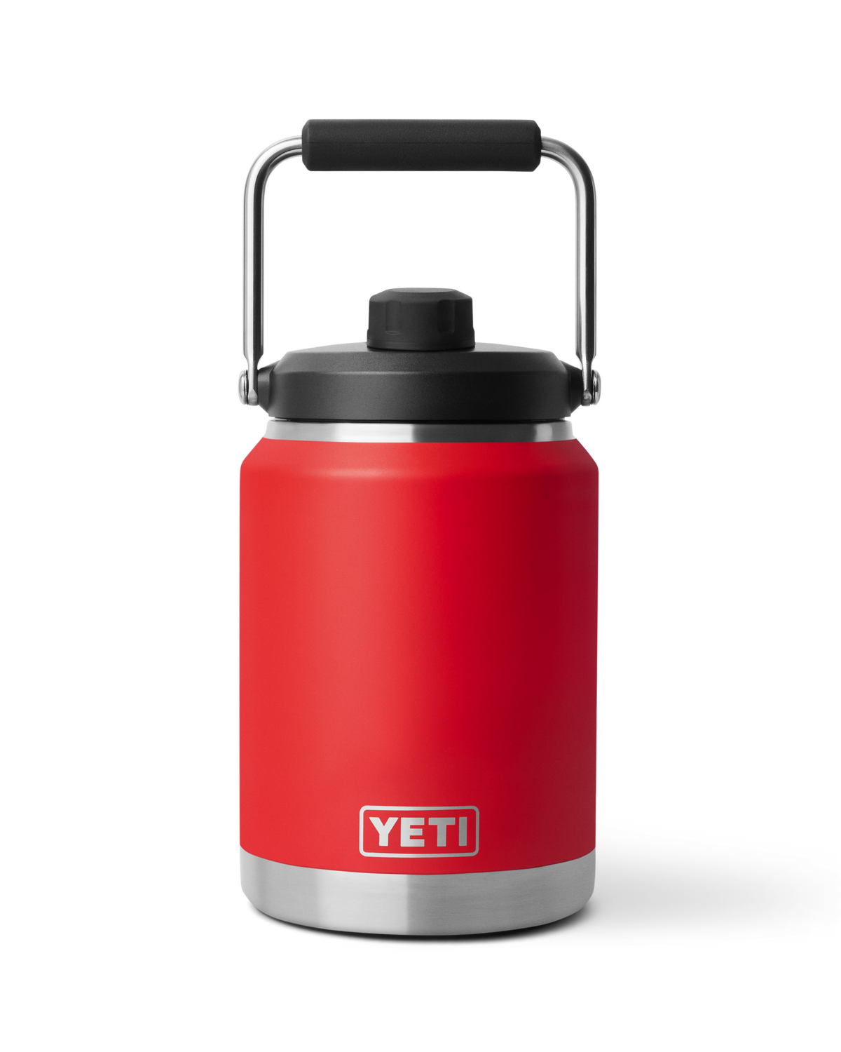 The Yeti Rambler 1/2 Gallon Jug in Rescue Red