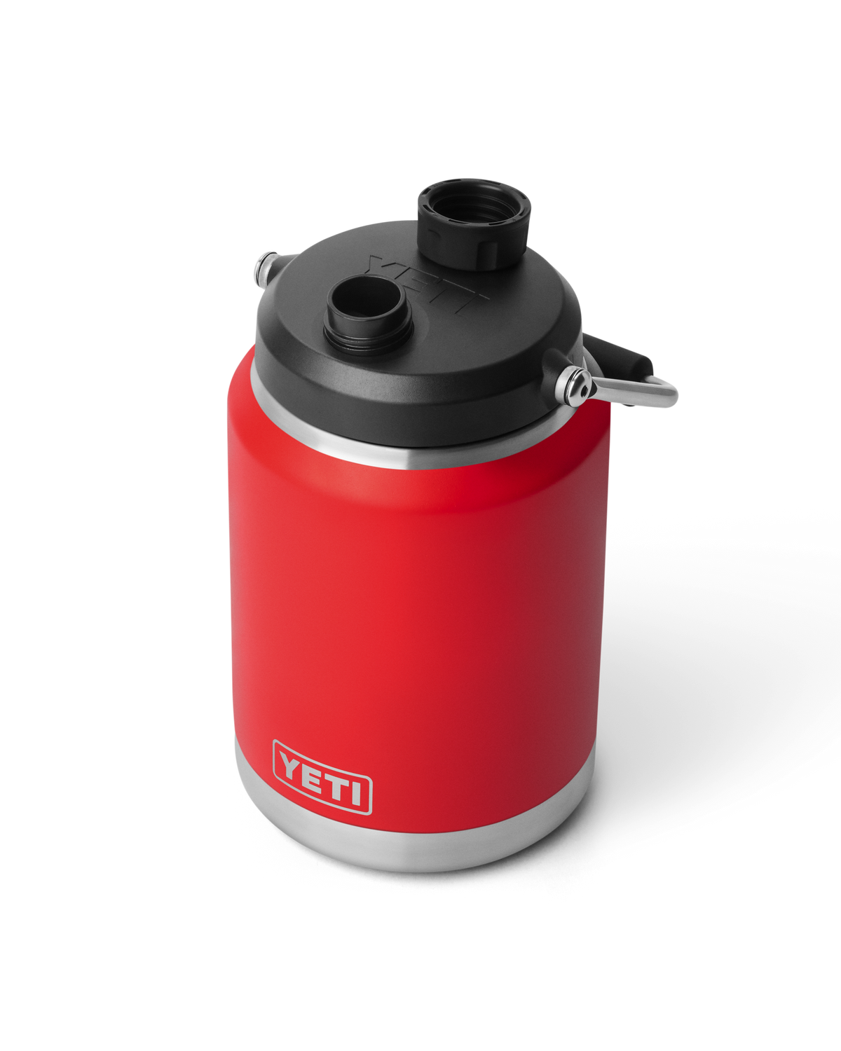 The Yeti Rambler 1/2 Gallon Jug in Rescue Red