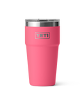 The Yeti Rambler 20oz Stackable Cup in Tropical Pink