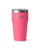 The Yeti Rambler 20oz Stackable Cup in Tropical Pink