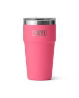 The Yeti Rambler 20oz Stackable Cup in Tropical Pink