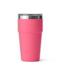 The Yeti Rambler 20oz Stackable Cup in Tropical Pink