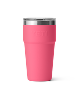 The Yeti Rambler 20oz Stackable Cup in Tropical Pink