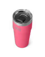 The Yeti Rambler 20oz Stackable Cup in Tropical Pink
