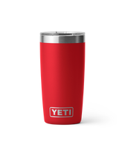 Rambler 10oz Tumbler in Rescue Red