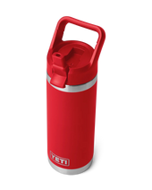 Rambler 18oz Straw Bottle in Rescue Red