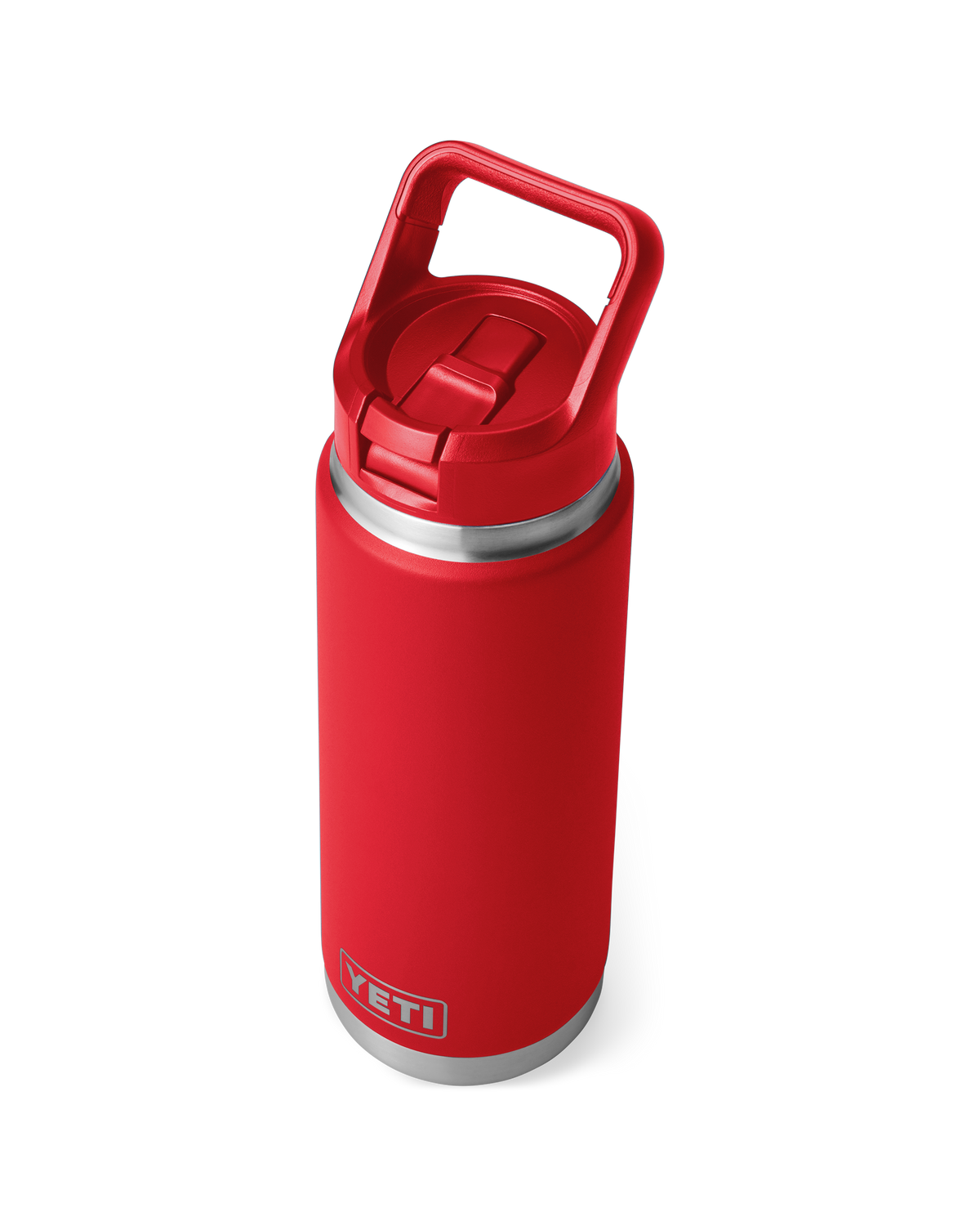 Rambler 26oz Bottle with Straw Cap in Rescue Red