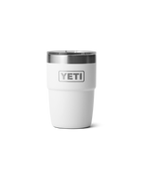 Rambler 8oz Stackable Tumbler with DuraSip™ Ceramic Lining in White