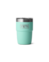 Rambler 8oz Stackable Tumbler with DuraSip™ Ceramic Lining in Seafoam