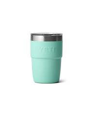 Rambler 8oz Stackable Tumbler with DuraSip™ Ceramic Lining in Seafoam