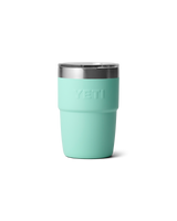 Rambler 8oz Stackable Tumbler with DuraSip™ Ceramic Lining in Seafoam
