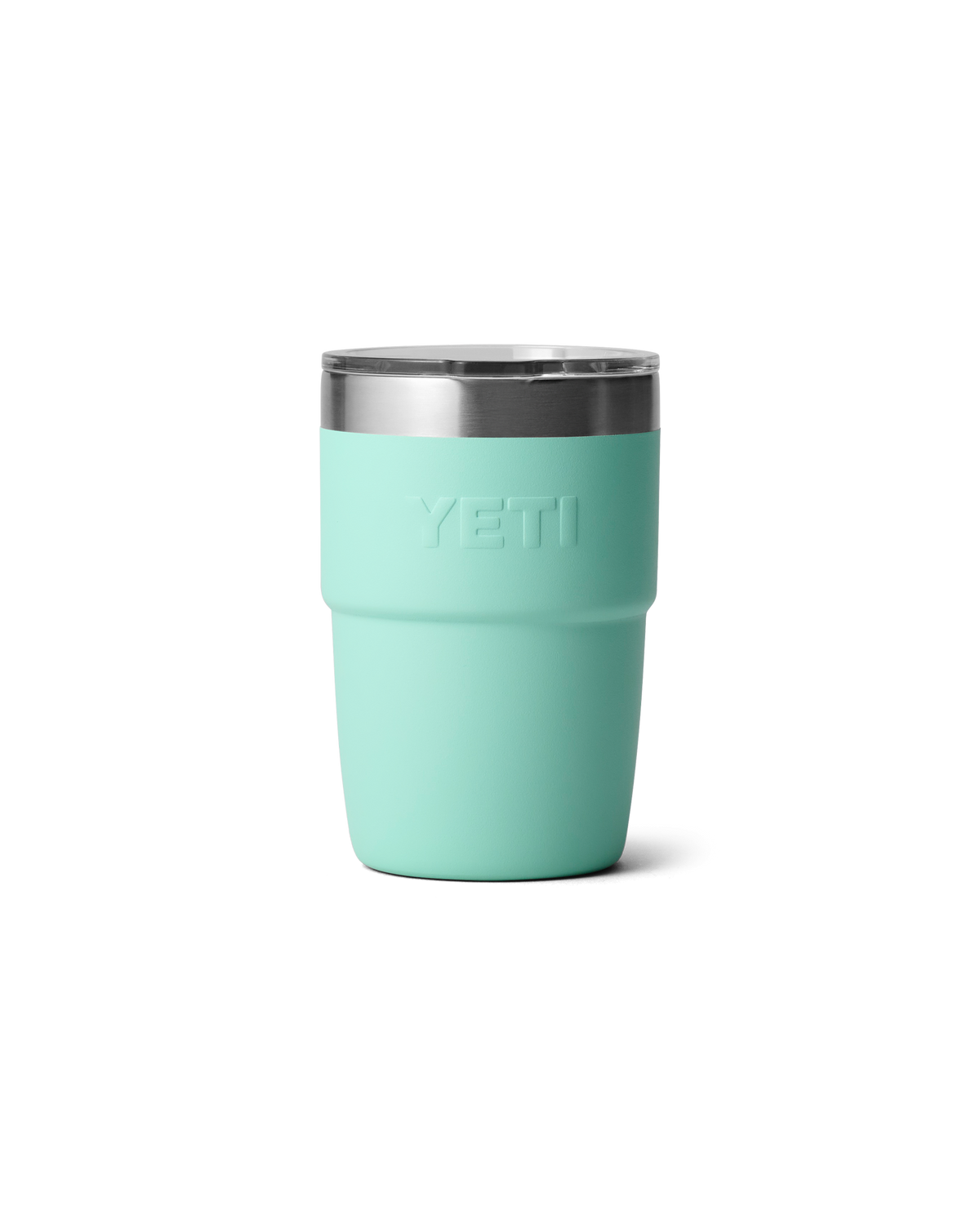 Rambler 8oz Stackable Tumbler with DuraSip™ Ceramic Lining in Seafoam