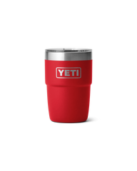 Rambler 8oz Stackable Tumbler with DuraSip™ Ceramic Lining in Rescue Red