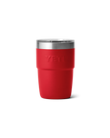 Rambler 8oz Stackable Tumbler with DuraSip™ Ceramic Lining in Rescue Red