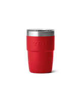Rambler 8oz Stackable Tumbler with DuraSip™ Ceramic Lining in Rescue Red