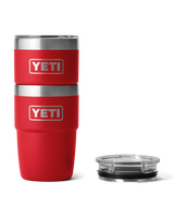 Rambler 8oz Stackable Tumbler with DuraSip™ Ceramic Lining in Rescue Red