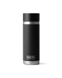 The Yeti Rambler 18oz Bottle With Hotshot Cap in Black