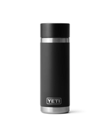 The Yeti Rambler 18oz Bottle With Hotshot Cap in Black