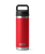 Rambler 18oz Bottle with Chug Cap in Rescue Red