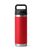 Rambler 18oz Bottle with Chug Cap in Rescue Red