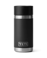 Rambler 12oz Bottle With Hot Shot Cap in Black