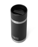 Rambler 12oz Bottle With Hot Shot Cap in Black