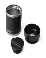 Rambler 12oz Bottle With Hot Shot Cap in Black