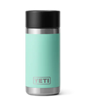Rambler 12oz Bottle With Hot Shot Cap in Seafoam