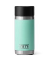 Rambler 12oz Bottle With Hot Shot Cap in Seafoam