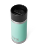 Rambler 12oz Bottle With Hot Shot Cap in Seafoam