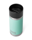 Rambler 12oz Bottle With Hot Shot Cap in Seafoam