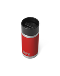 Rambler 12oz Bottle With Hot Shot Cap in Rescue Red