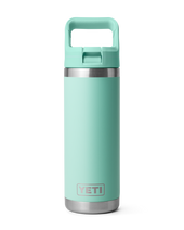 Rambler 18oz Straw Bottle in Seafoam