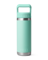 Rambler 18oz Straw Bottle in Seafoam