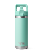 Rambler 18oz Straw Bottle in Seafoam