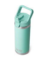 Rambler 18oz Straw Bottle in Seafoam