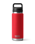 Rambler 26oz Bottle with Chug Cap in Rescue Red